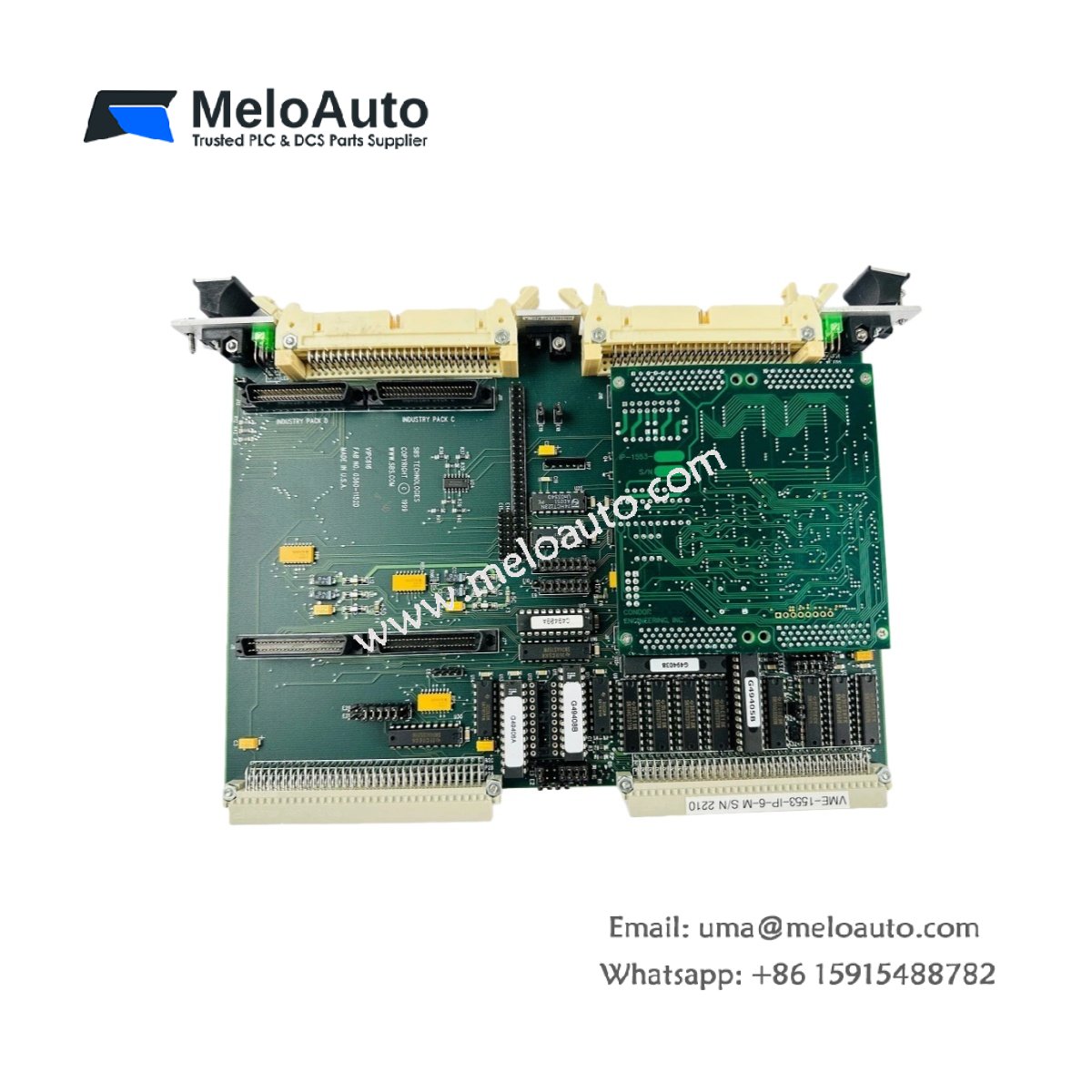 GE VIPC616 VME Carrier Card with 4-Slot RF Filtering