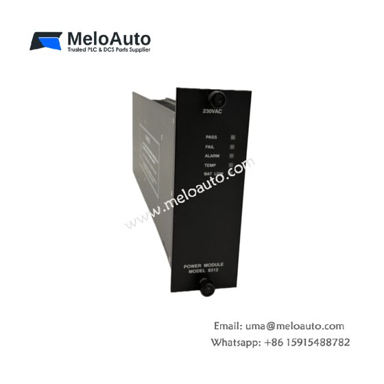 The Triconex 8312 Power Supply Module offers reliable performance with 230 VAC input, 14.8V DC output, and is perfect for safety-critical industrial systems. The Triconex 8312 Power Supply Module offers reliable performance with 230 VAC input, 14.8V DC output, and is perfect for safety-critical industrial systems.