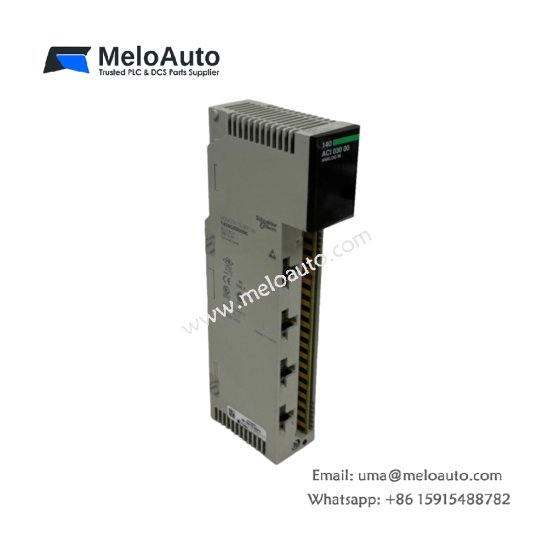 The Schneider Electric 140ACI03000C is a high-precision differential analog input module with 8 inputs and 12-bit resolution. Ideal for Modicon systems.