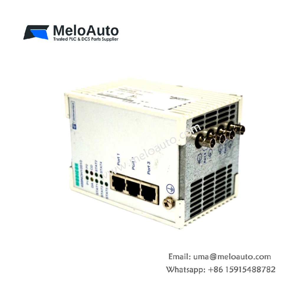 Schneider 499NOH00510 Ethernet Hub Cabling System – Reliable 10MBPS Connectivity for Industrial Applications