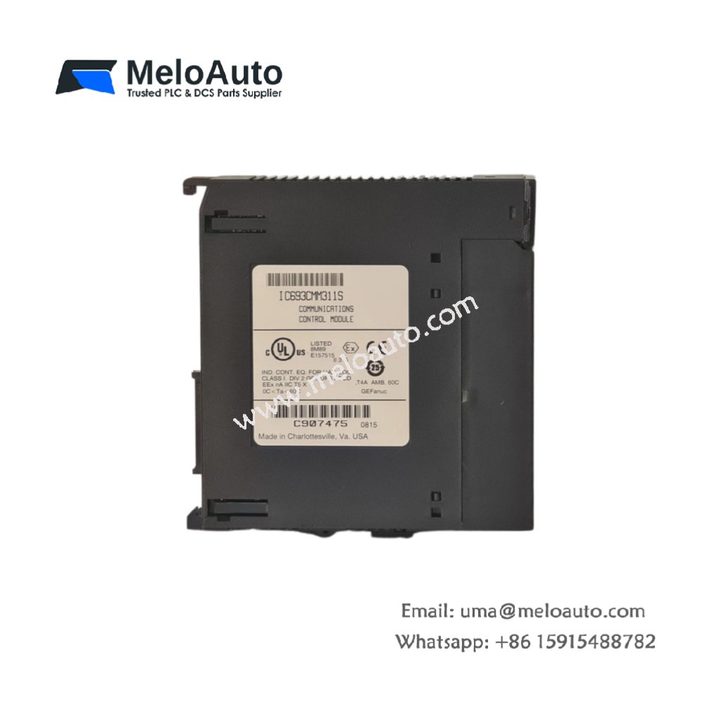 GE IC693CMM311S Communications Control Module: Efficient Data Communication for Series 90-30 Systems