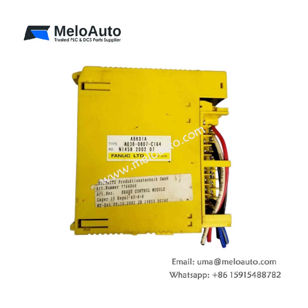 GE A03B-0807-C164 – Brake Module for Expansion ABK01A