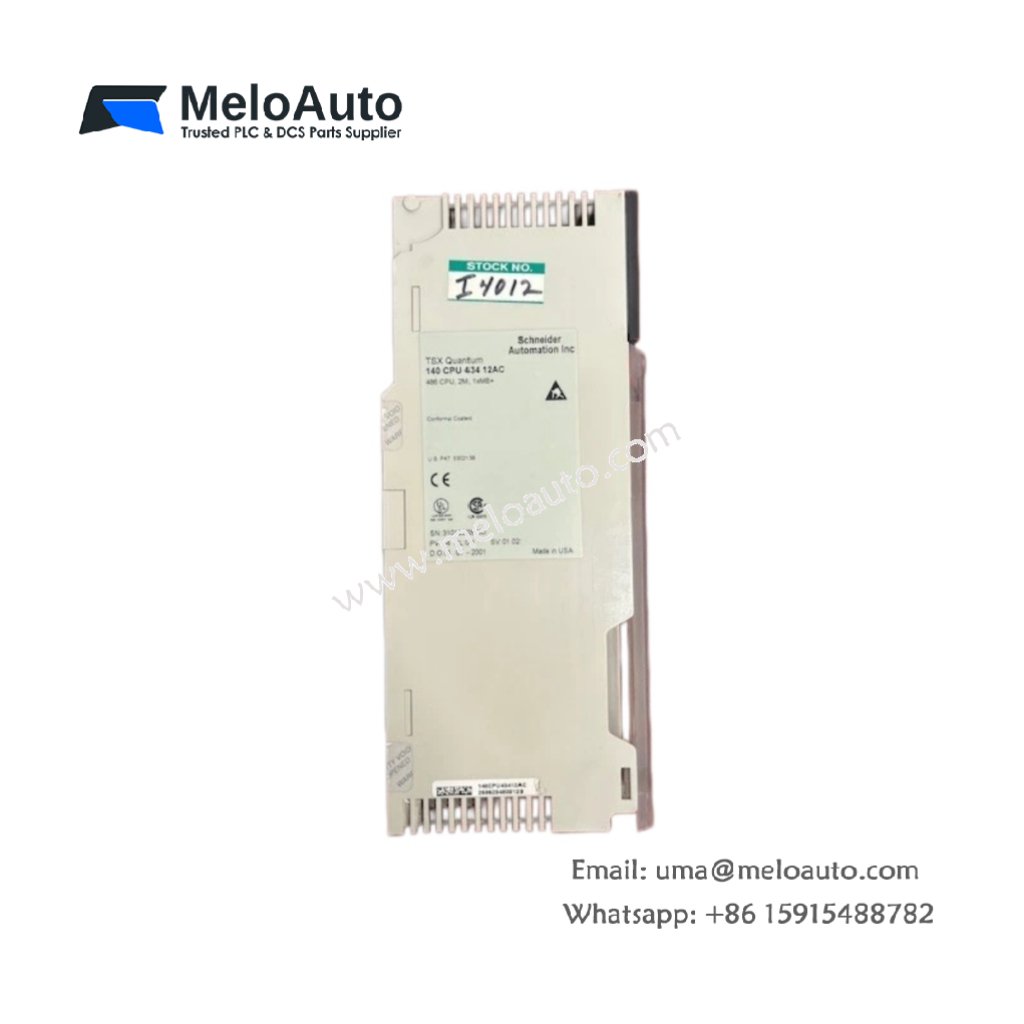 Schneider 140CPU43412AC – Processor Module for Industrial Automation