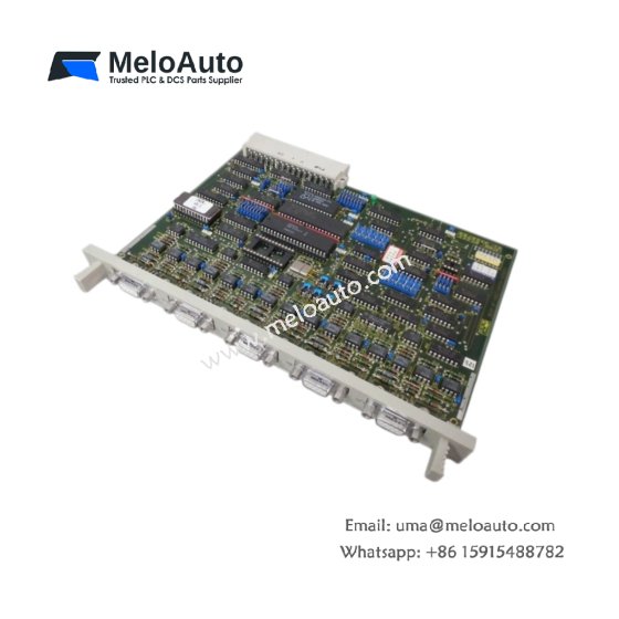 The Siemens 6ES5342-3AA11 Parity Check Module ensures reliable error detection and correction for SIMATIC S5 systems, enhancing communication integrity.