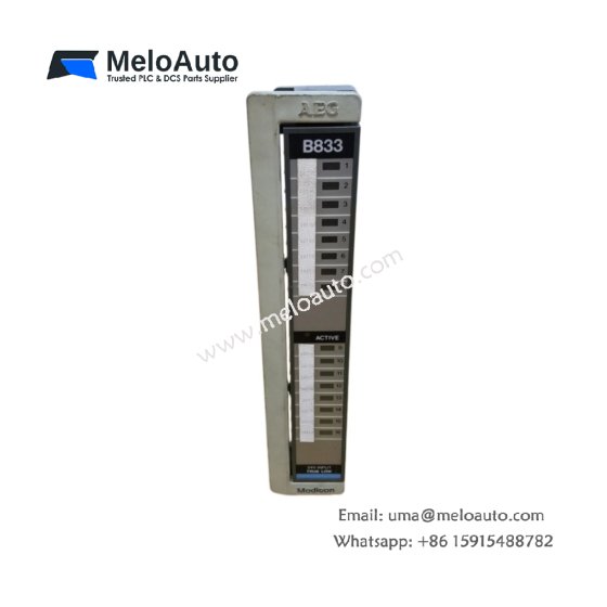 The Schneider ASB833016 Modicon Input Module offers 16 inputs, 24 V DC, and high input accuracy for reliable industrial automation.