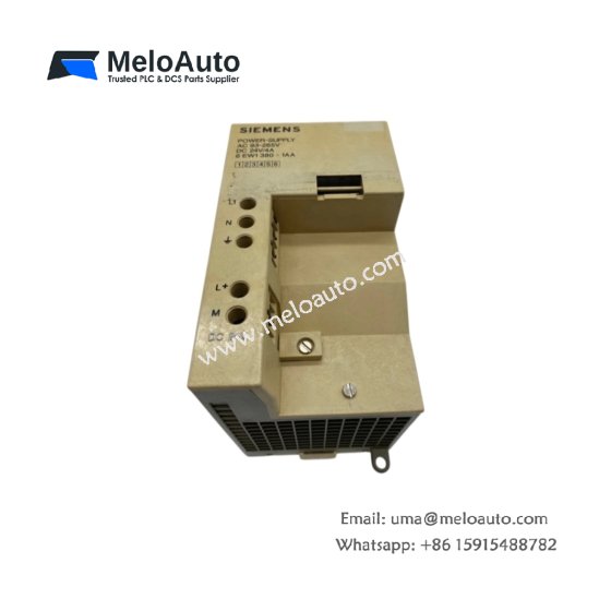 Discover the Siemens 6EW1380-1AA power supply. Provides 24V DC, 4A output, high efficiency, and reliable performance for industrial automation systems.