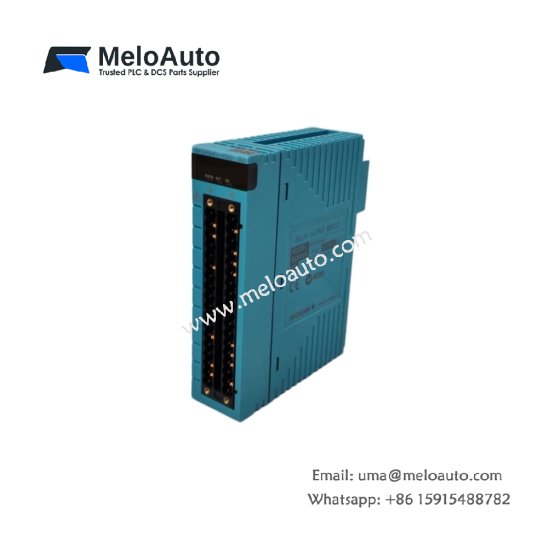 The Yokogawa NFDR541-P00 Relay Output Module offers 16 channels, versatile voltage ranges, and high current handling. Ideal for industrial automation systems.