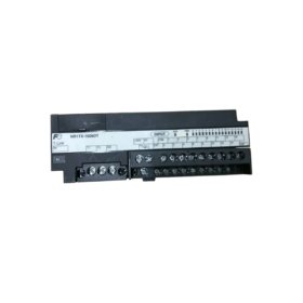 FUJI NR1TX-1606DT digital input module with 16 channels. Accepts 24V DC sink or source signals with optical isolation. Reliable PLC input