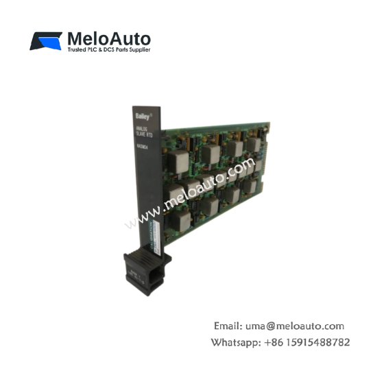 The ABB Bailey NASM04 Analog Slave Module offers accurate analog signal processing and seamless communication for industrial automation systems.