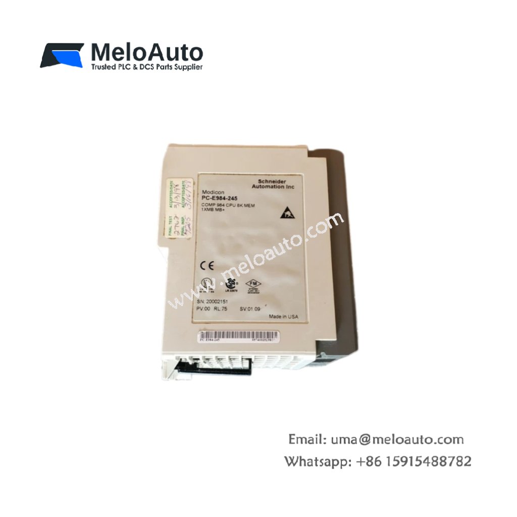 Schneider PCE984245 – High-Performance CPU Module with 8K Memory