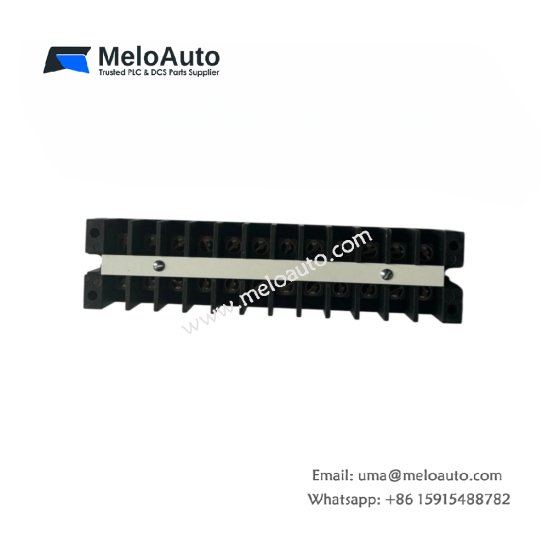 The GE EB27B12SC terminal board ensures reliable, high-quality electrical connections for industrial automation and power distribution systems.