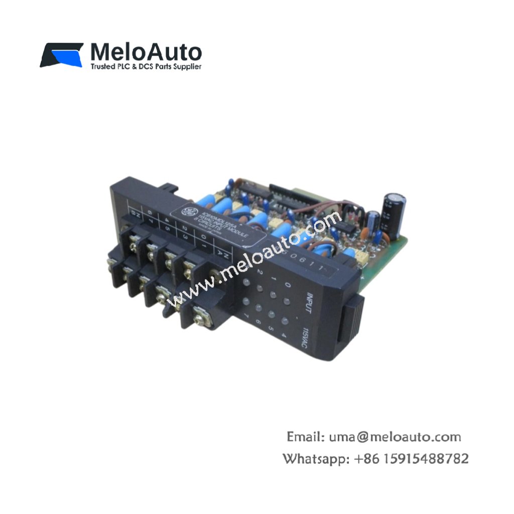 GE IC610MDL125A Input Module: Reliable 115VAC 8-Circuit Input for Industrial Automation
