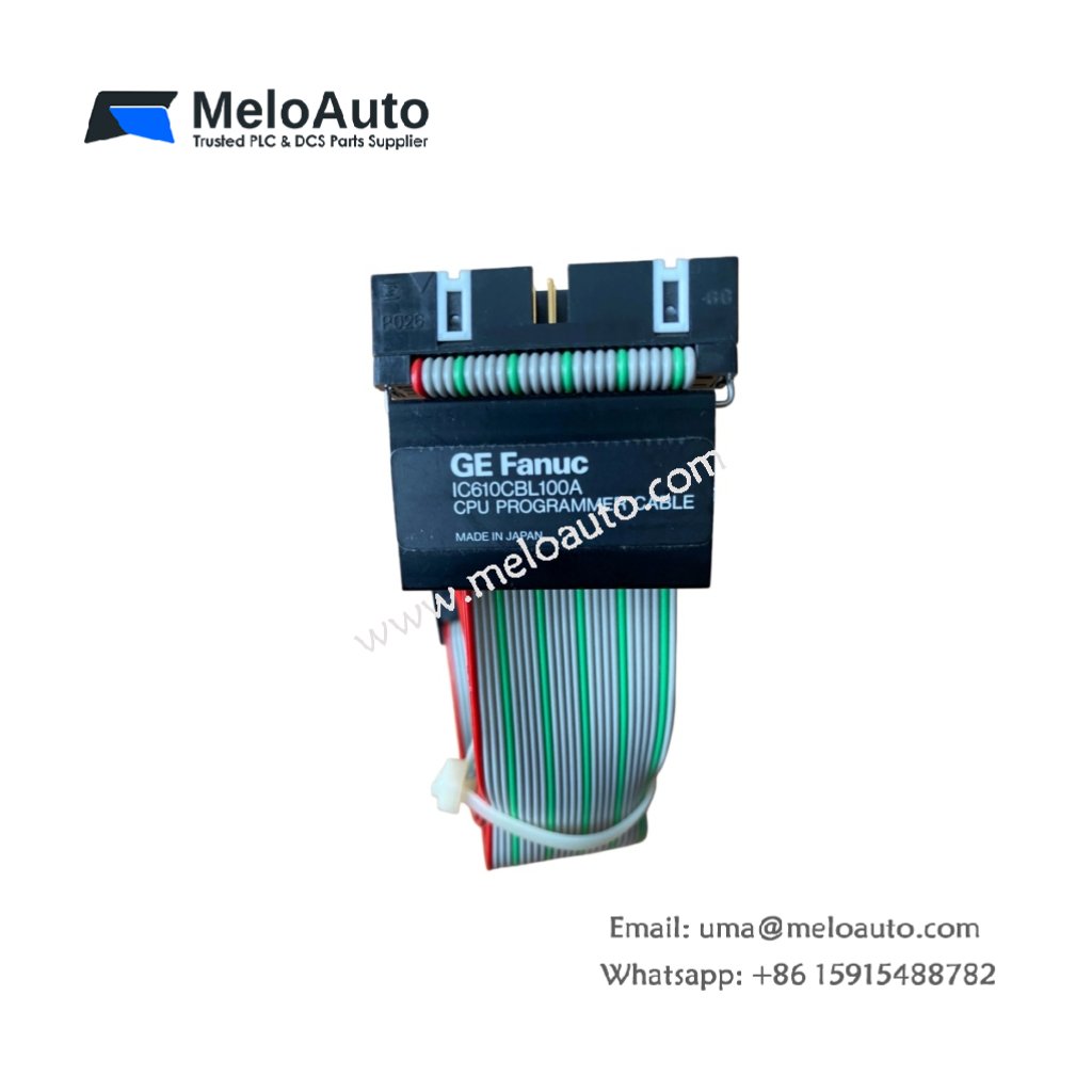 GE IC610CBL100A CPU Programmer Cable
