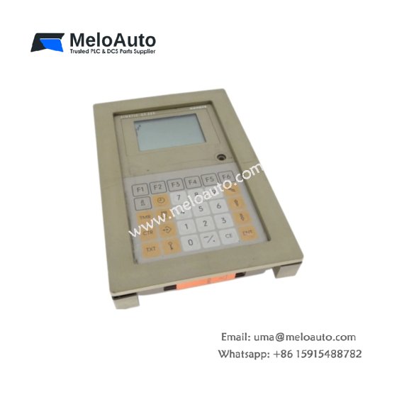 Discover the Siemens 6ES5396-0UA11 operator panel. Featuring an intuitive LCD display, SIMATIC S5 compatibility, IP65 rating, and 24V DC operation.