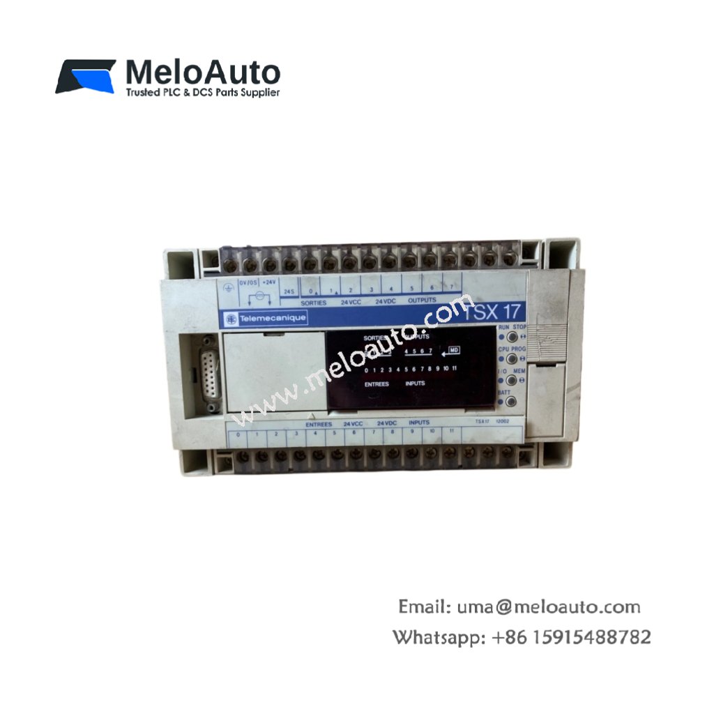 Schneider TSX1712002 PLC Controller – 24 VDC, 11 Inputs / 7 Outputs, DIN Rail