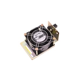 The GE A06B-6078-K001 16B fan adapter assembly provides forced air cooling for servo drives. It features 230V AC operation and sealed bearing