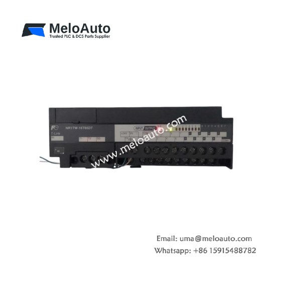 Discover the FUJI NR1SW-16T65DT remote module with 8-point source input, 24V DC power, and RS-485 interface. Ideal for industrial automation and control systems.