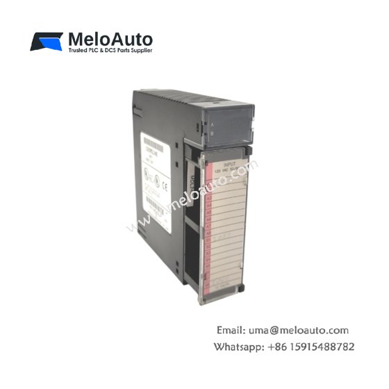 The GE IC693MDL240E AC Input Module offers 16 input points, supports 85V to 132V AC, and ensures reliable data processing for industrial automation.