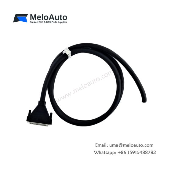 Schneider 140XCA10206 D-SUB assembly with 6FT pigtail, 15-pin interface, robust copper wiring, ideal for automation and industrial control panels.