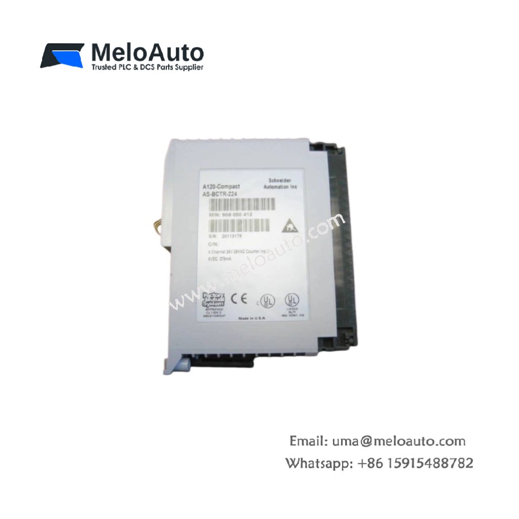 Schneider ASBCTR224 Counter Input Module – A120 I/O HSC, 4 Channels