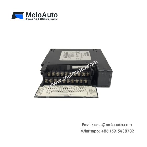 The GE IC693MDL646D input module provides 32 discrete 24V DC inputs for Series 90-30 PLC systems. It features high-density design and LED