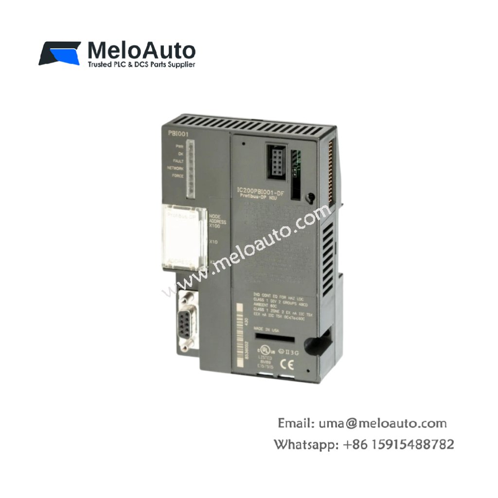 GE IC200PBI001-DF Profibus DP Module