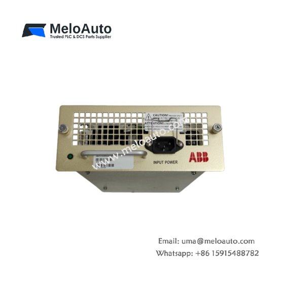 The ABB Bailey PHARPS32010000 power supply module delivers 24V DC at 10A for industrial systems. It features a battery-free design and wide input range.