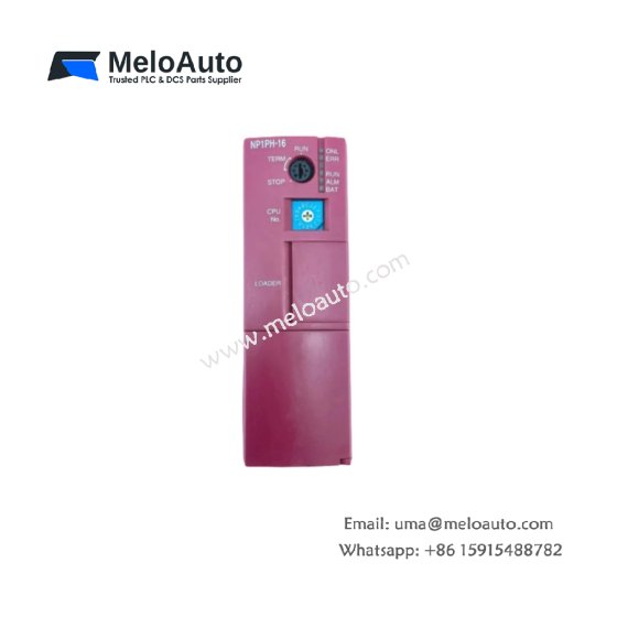 The FUJI NP1PH-16 SPH Series CPU Module offers fast processing speeds, reliable operation, and easy integration for industrial control systems.