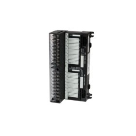 The GE IC670CHS001G terminal block barrier provides 20 wiring positions for Genius I/O modules. It features passive design and DIN rail