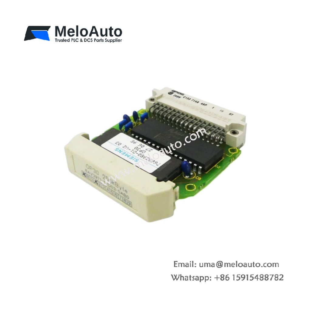 Siemens 6AV3971-1XD03-0AB0 Memory Module: High-Performance Data Storage for Automation Systems