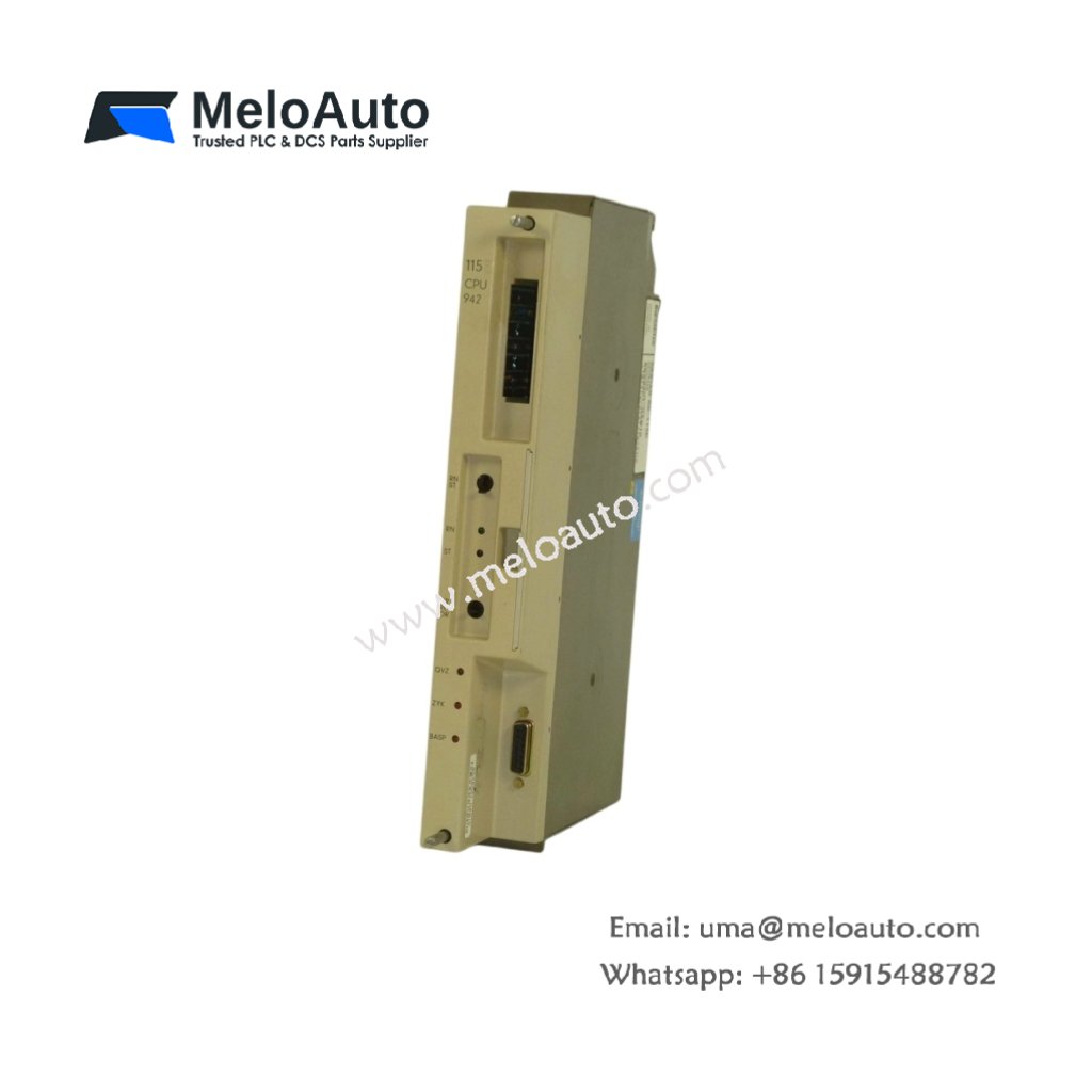 Siemens 8SX8501-0AB10 Processor Module