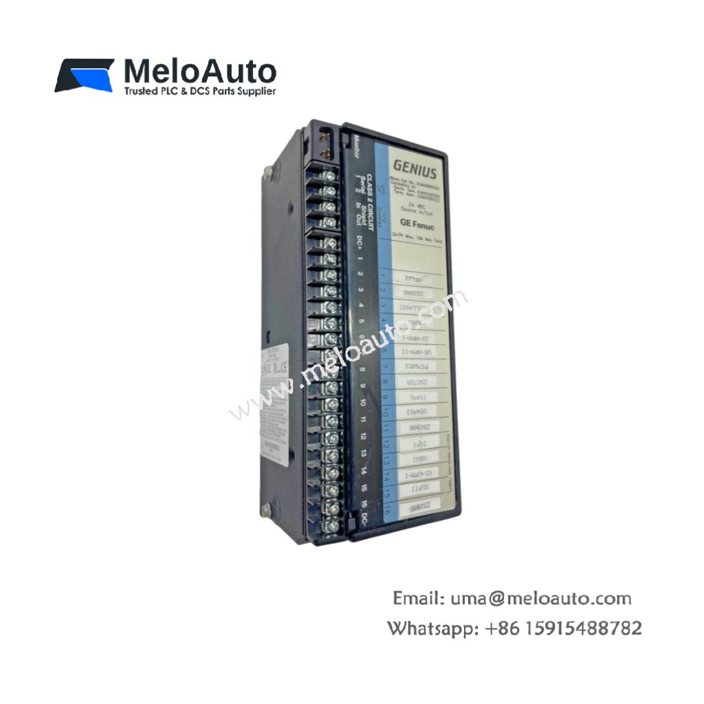 GE IC660TBD022 Terminal Assembly for Genius I/O System