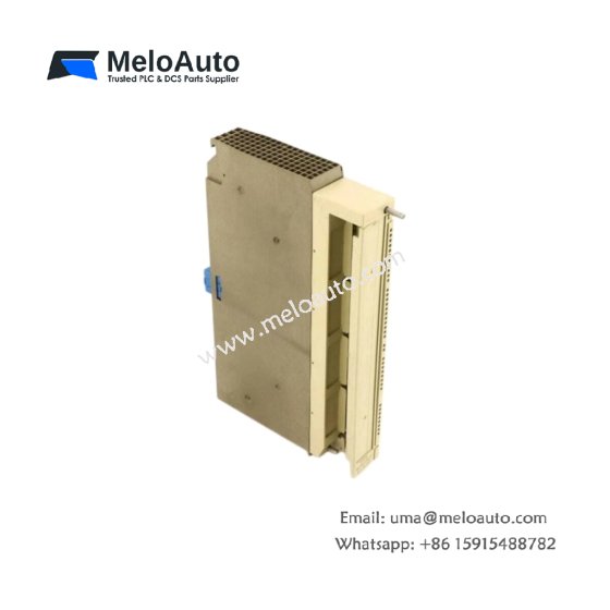 The Siemens 6ES5485-7LA11 digital I/O module provides 24 inputs and 16 outputs for SIMATIC S5 systems. It features 4 interrupt inputs