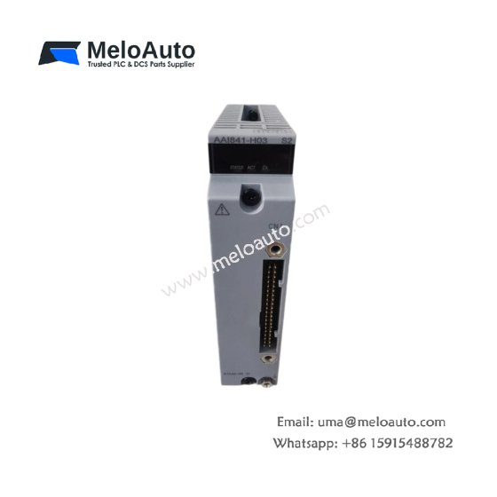 Discover the Yokogawa AAI841-H03 Analog Input/Output (I/O) Module with 16-bit resolution, low power consumption, and flexible integration. Ideal for industrial automation systems. Discover the Yokogawa AAI841-H03 Analog Input/Output (I/O) Module with 16-bit resolution, low power consumption, and flexible integration. Ideal for industrial automation systems.