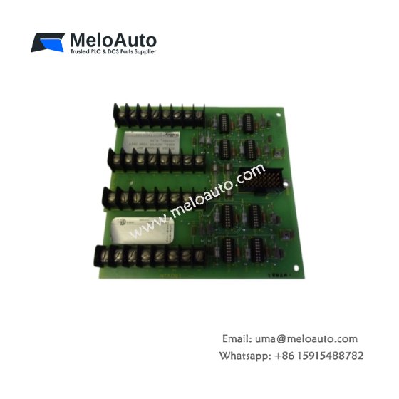 The ABB Bailey NTAO01 is an analog output termination unit with 24V DC input and 0.2A current capacity, designed for reliable signal termination in industrial applications.