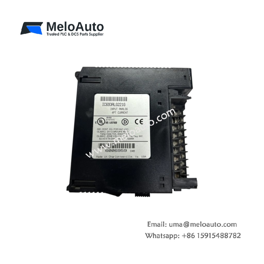 GE IC693ALG221G Analog Current Input Module