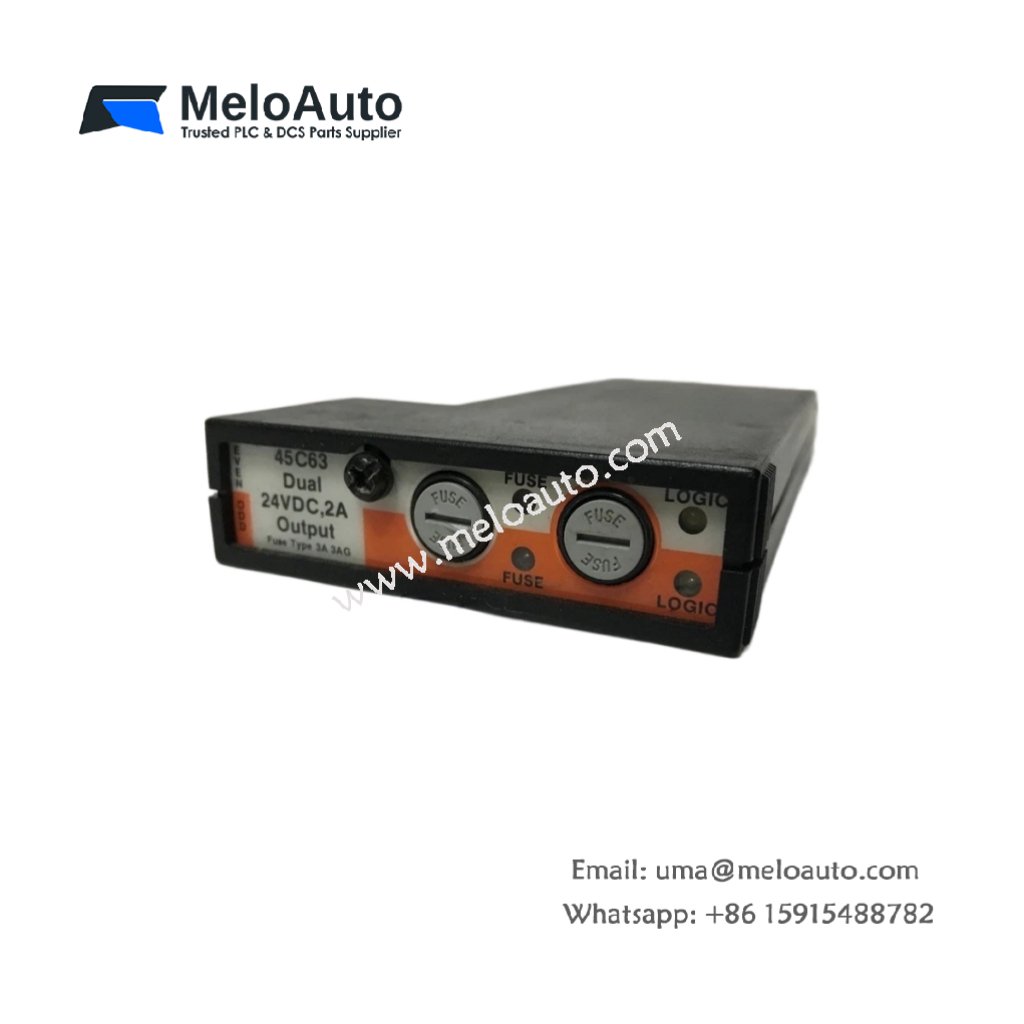 Reliance Electric 45C63 Dual DC Output Module: Reliable Power Distribution for Automation Systems