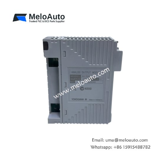 Discover the Yokogawa AAI543-H60 Analog Output Module with 16 isolated output channels, HART communication, and high accuracy for industrial signal control.