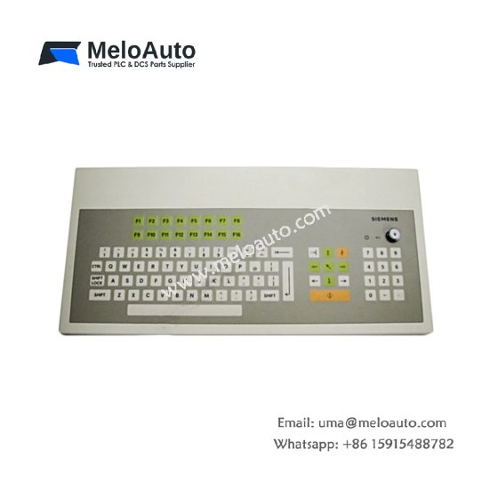 The Siemens 6ES5982-2AB12 Membrane Keyboard offers durable, responsive keypresses, and seamless integration with Siemens automation systems for industrial applications.