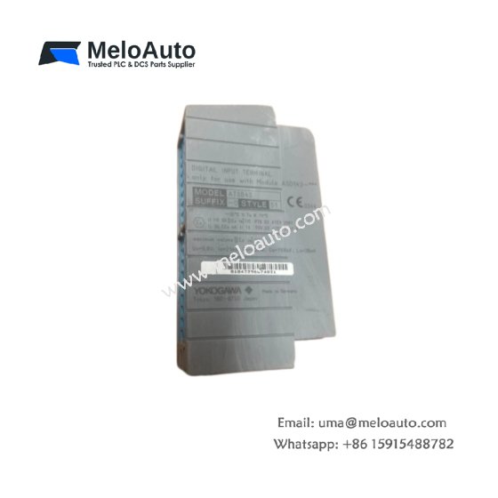 The Yokogawa ATSB4S-0 Digital Input Terminal supports 4 digital inputs and 24V DC signals. It offers precise signal processing, overvoltage protection, and operates from -10°C to +60°C.