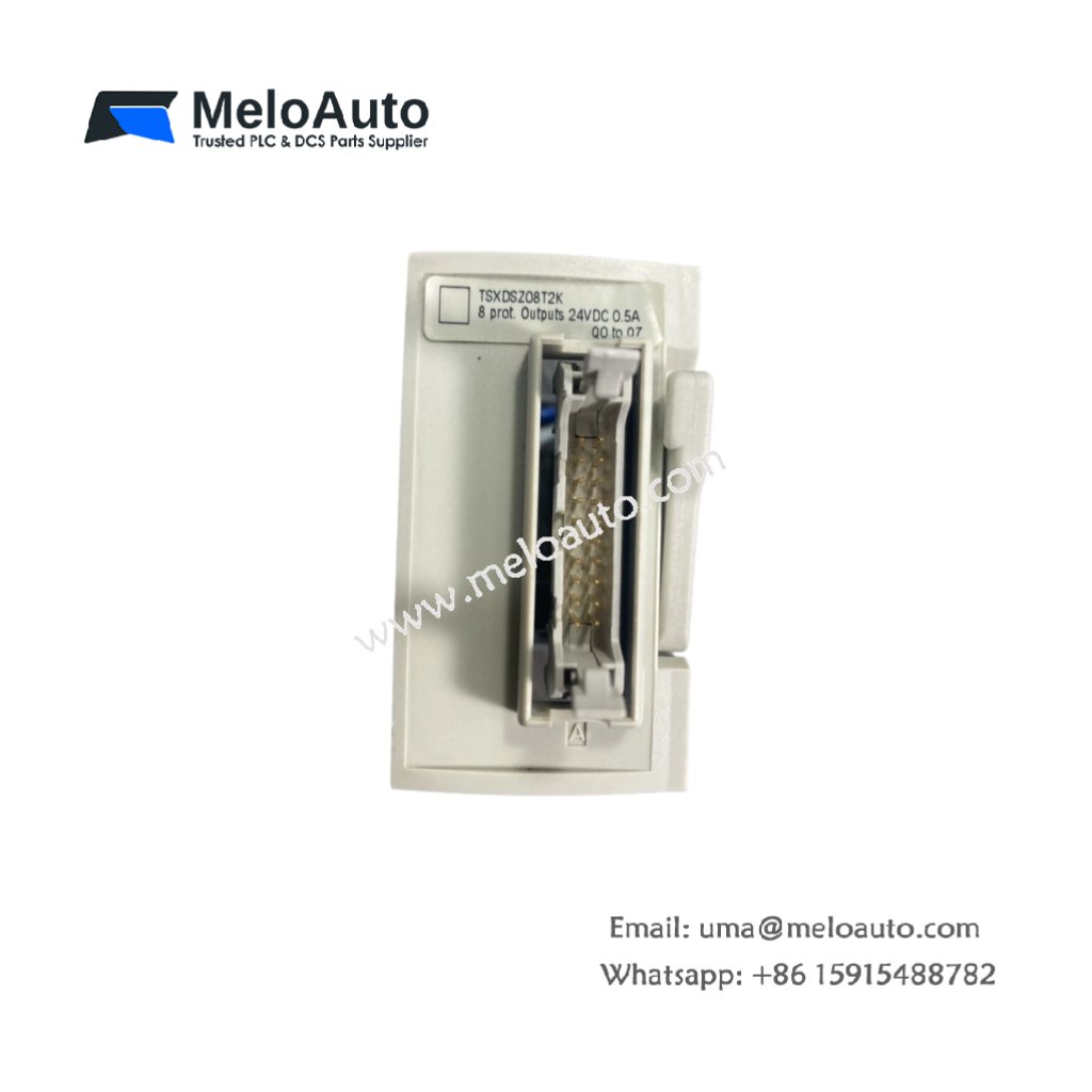 Schneider TSXDSZ08T2 Relay Discrete Output Module – 8-Channel, 24 VDC