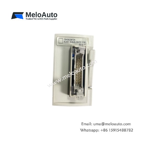 Schneider TSXDSZ08T2 relay output module, 8 channels, 24 VDC, IP20, RMS-TSG-TZ-C compatible, reliable industrial automation.