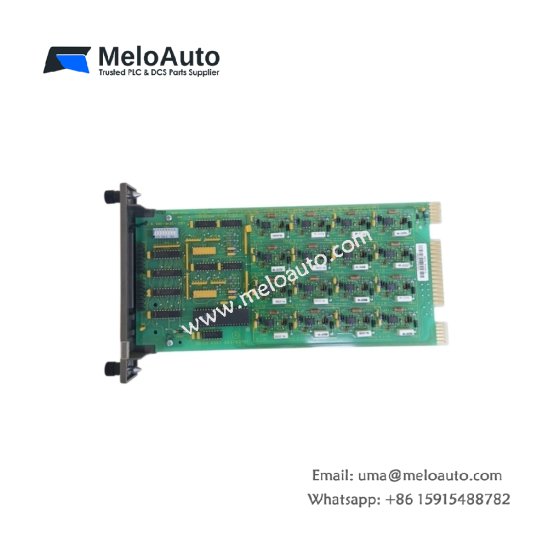 ABB Bailey NMTP02 Thermocouple Module, 0.58kg, 8 isolated inputs, types J/K/T/E/R/S/B/N, 16-bit, no battery for INFI 90.
