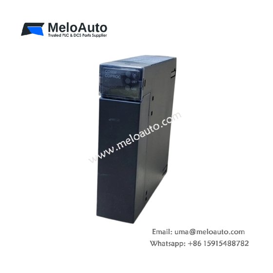 GE IC693CMM311T communications module with 3 serial ports, 1,250 µF storage, 32-bit processor. For Series 90-30 PLC networking.