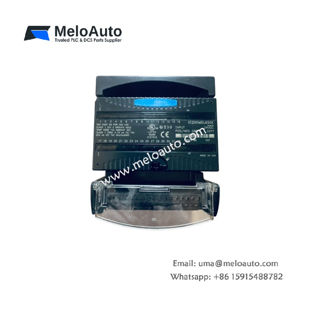 GE IC200CHS002D: Box-Style I/O Carrier