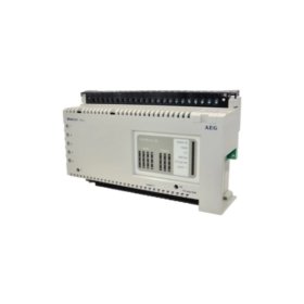 Schneider 110CPU41103 micro PLC CPU. 16-bit at 40 MHz, 256 kB flash, 48 onboard I/O, supercapacitor backup, 0.5 µs execution