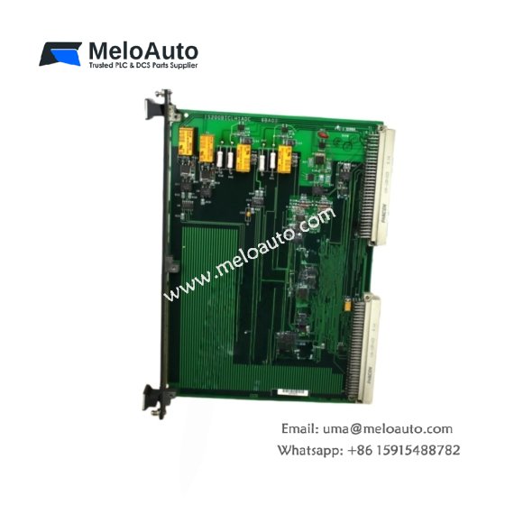 GE IS200BICLH1A IS200BICLH1ADC interface board. 50-pin connector, two 20-pin headers, passive design, battery-free, -40°C to +70°C.