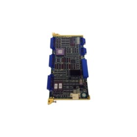 GE A16B-2200-0320/06A axis board SUP CPU. Dual processors at 200/150 MHz, 8 axes support, 0.5 ms update, fiber optic servo links for CNC.