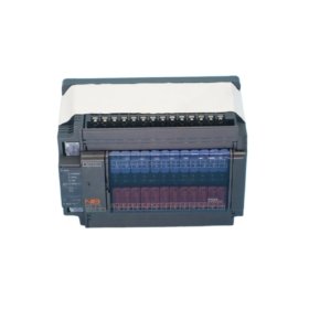 FUJI NB1W24R programmable controller: 14 digital inputs, 10 relay outputs (2A), 8KB memory, Modbus RTU for machine control.