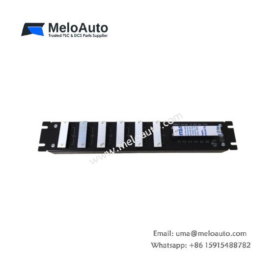 ABB Bailey IEPDP01 power distribution panel: 8 fused outputs, 15A main breaker, MOV surge protection for INFI 90 racks.